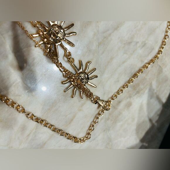 sunflower chain belt A393 - Picture 4 of 4